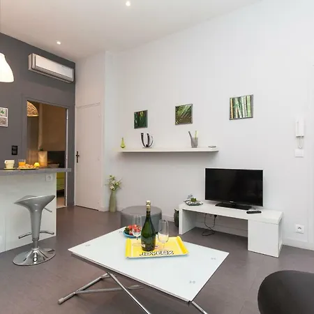 Zen 2 Pieces 3 Etoiles, Plein Centre Cannes, A 5mn Des Plages Et Du Palais Apartment *